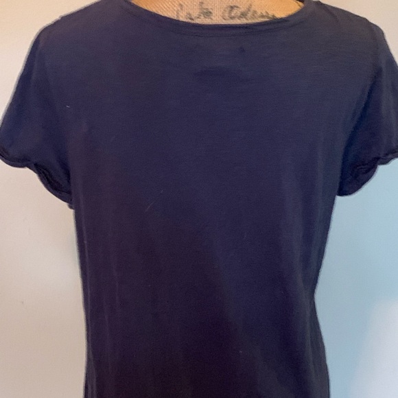 Pretty navy blue top - Picture 5 of 5